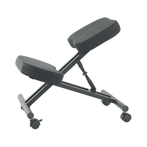 JEMINI KNEELING CHAIR BLACK 800X200X480MM KF78705