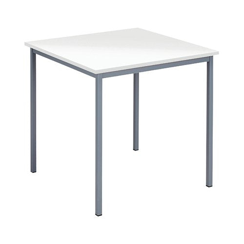 SERRION SQUARE TABLE 750MM WHITE KF79846