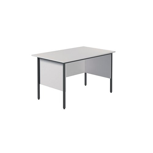 SERRION RECTANGULAR 4 LEG DESK 1200X750X730MM WHITE KF800002