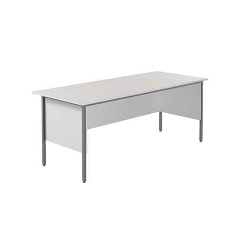 SERRION RECTANGULAR 4 LEG DESK 1800X750X730MM WHITE KF800024