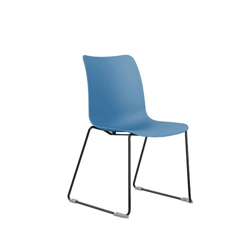 JEMINI FLEXI SKID CHAIR BLUE KF80395