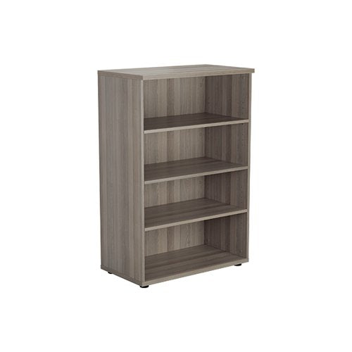 JEMINI WOODEN BOOKCASE 800X450X1200MM GREY OAK KF810346