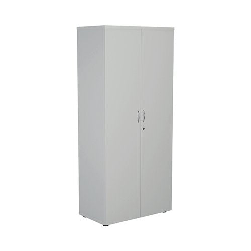 JEMINI WOODEN CUPBOARD 800X450X1800MM WHITE KF810612
