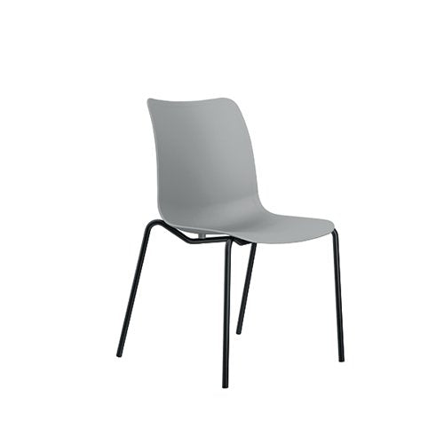 JEMINI FLEXI 4 LEG CHAIR GREY KF81064