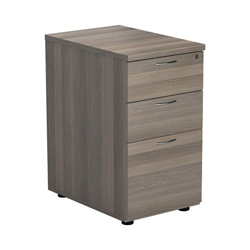 JEMINI ESSENTIALS 3 DRAWER DESK HIGH PEDESTAL 404X800X730MM