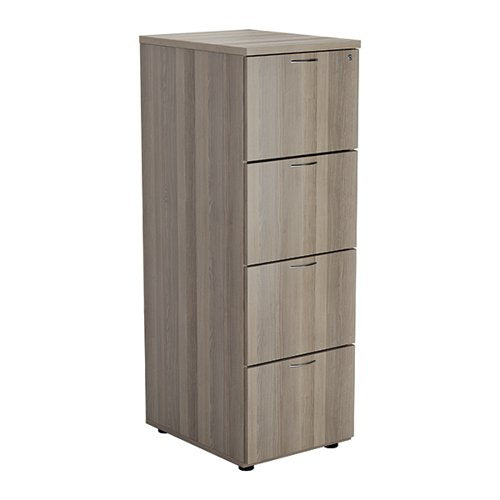 JEMINI ESSENTIALS 4 DRAWER FILING CABINET 464X600X1365MM GRE