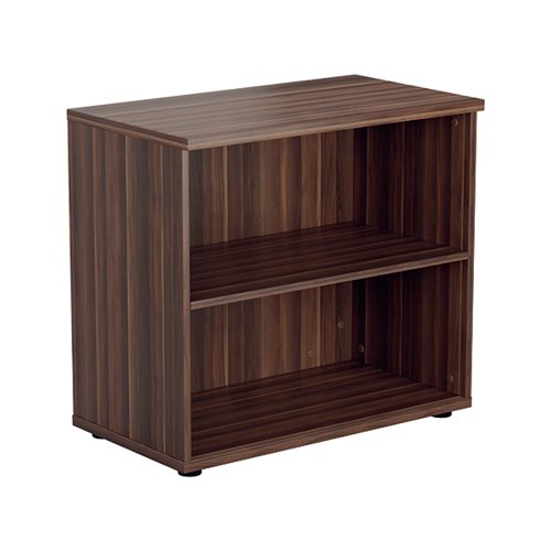 JEMINI WOODEN BOOKCASE 800X450X730MM DARK WALNUT KF811329