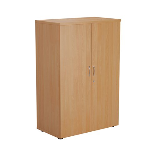 FIRST WOODEN STORAGE CUPBOARD 800X450X1200MM BEECH KF820901