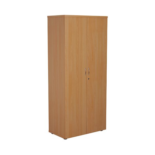 FIRST WOODEN STORAGE CUPBOARD 800X450X1800MM BEECH KF820963