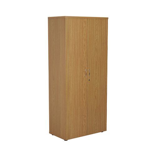 FIRST WOODEN STORAGE CUPBOARD 800X450X1800MM NOVA OAK KF8209