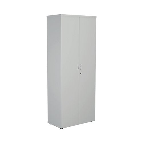 FIRST WOODEN CUPBOARD 800X450X2000MM WHITE KF821014