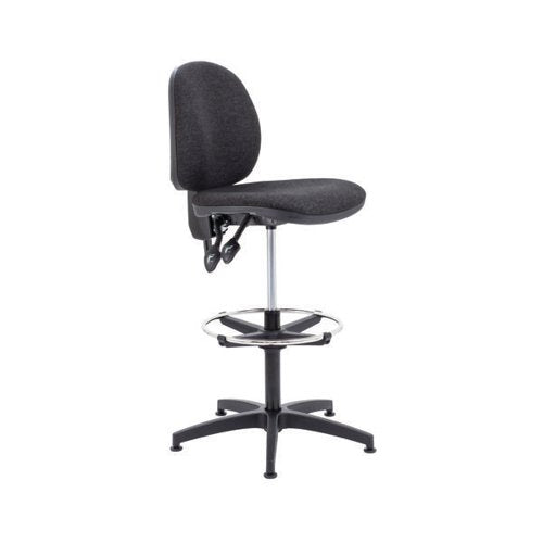 JEMINI MEDIUM BACK DRAUGHTSMAN CHAIR WITH ADJUSTABLE D-KIT C