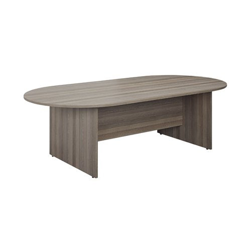 JEMINI D-END MEETING TABLE 1800X1000X730MM GREY OAK KF822653