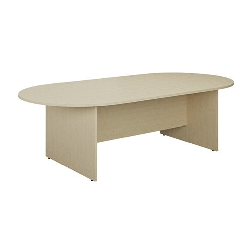 JEMINI D-END MEETING TABLE 1800X1000X730MM MAPLE KF822660