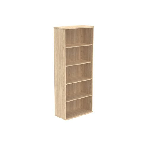 ASTIN BOOKCASE 4 SHELVES 800X400X1980MM CANADIAN OAK KF82377