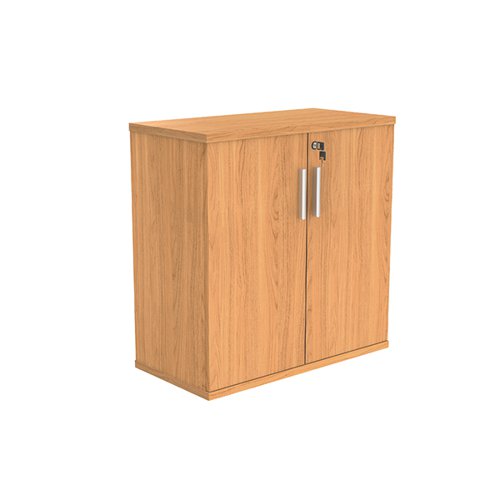 ASTIN 2 DOOR CUPBOARD LOCKABLE 800X400X816MM NORWEGIAN BEECH