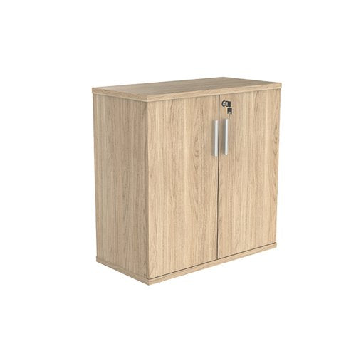 ASTIN 2 DOOR CUPBOARD LOCKABLE 800X400X816MM CANADIAN OAK KF
