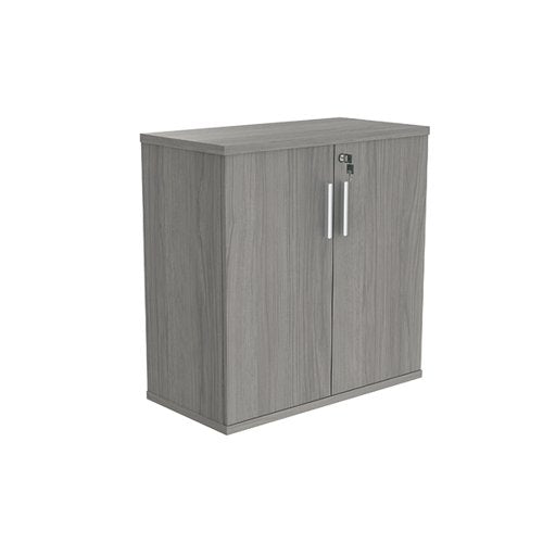 ASTIN 2 DOOR CUPBOARD LOCKABLE 800X400X816MM ALASKAN GREY OA
