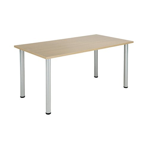 JEMINI RECTANGULAR MEETING TABLE 1600X800X730MM MAPLE KF8401