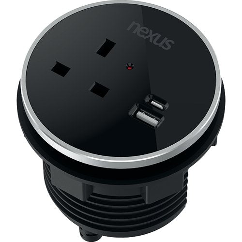 NEXUS IN DESK POWER MODULE BLACK KF882377