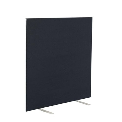 JEMINI FLOOR STANDING SCREEN 1400X25X1200MM BLACK KF90495