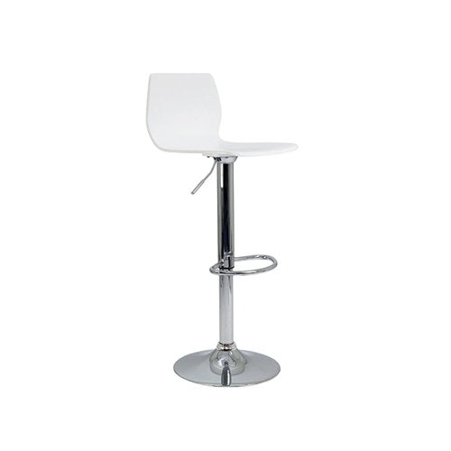 JEMINI STORK HIGH STOOL 450X410X830-1040MM WHITE KF90509