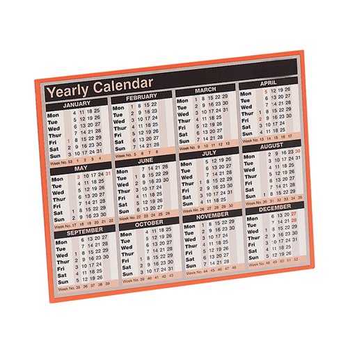 YEAR TO VIEW CALENDAR 2024 KFYC124
