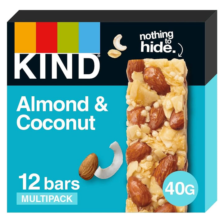 KIND ALMOND & COCONUT BAR (40g) x 12