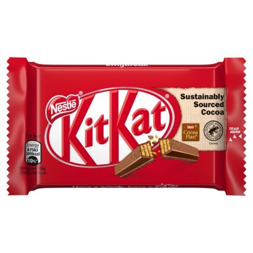 NESTLÉ KIT KAT 4 FINGER MILK CHOCOLATE (45g) x 24