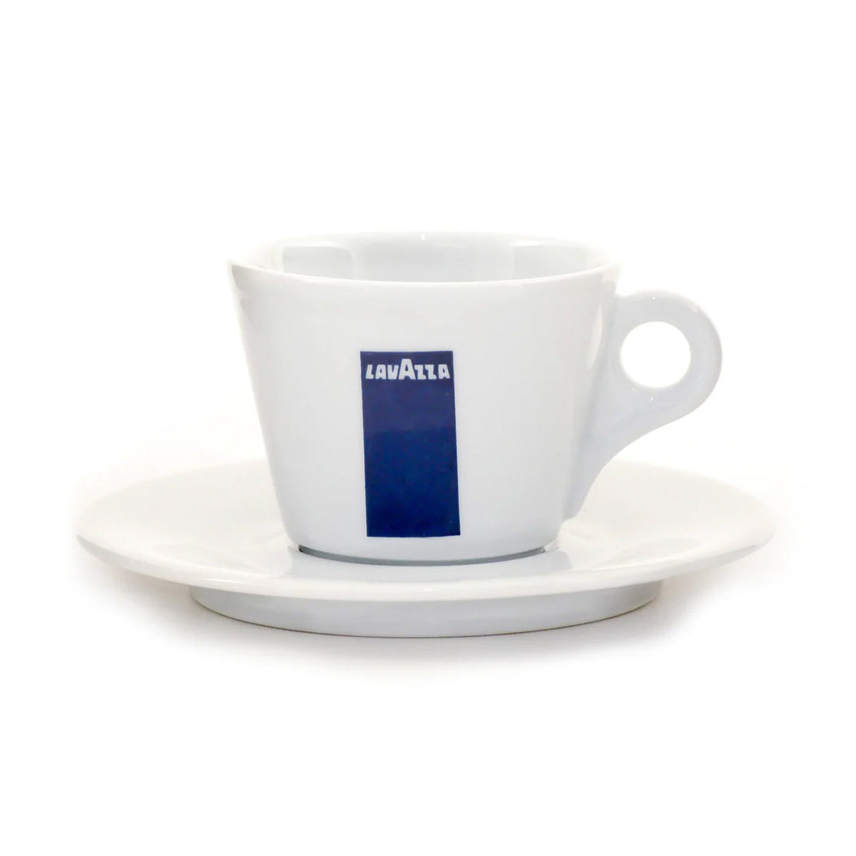 LAVAZZA CAPPUCCINO SAUCERS (6 SAUCERS)