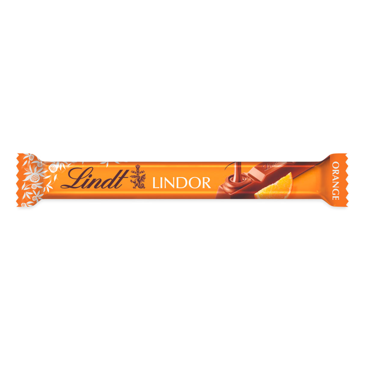 LINDT LINDOR ORANGE CHOCOLATE TREAT BARS (38g) x 24