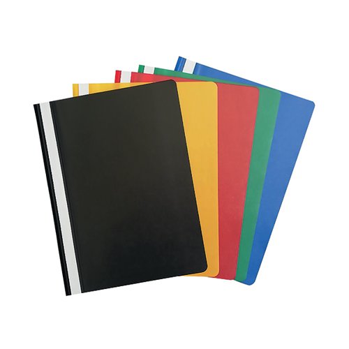 PROJECT FOLDERS A4 ASSORTED (PACK OF 25) PM22390