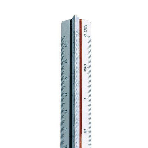 LINEX TRIANGULAR SCALE RULE 1:500-2500 30CM LXH 314