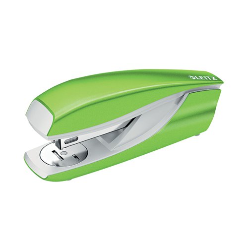 LEITZ NEXXT WOW METAL OFFICE STAPLER 30 SHEETS GREEN 5502105
