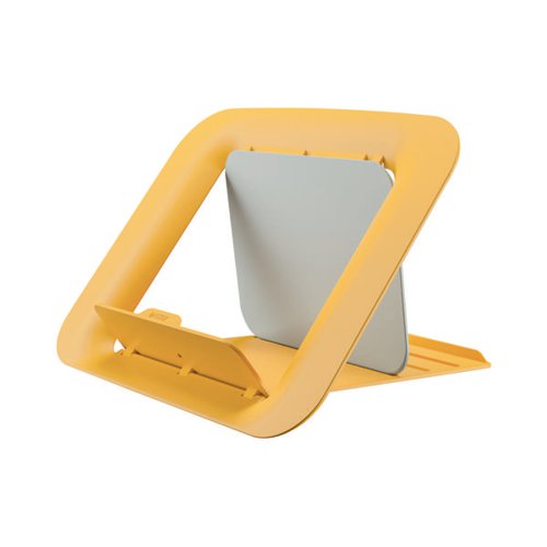 LEITZ ERGO COSY ADJUSTABLE LAPTOP STAND WARM YELLOW 64260019