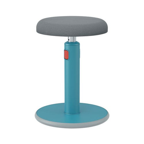 LEITZ ERGO COSY ACTIVE SIT/STAND STOOL 370X370X690MM CALM BL