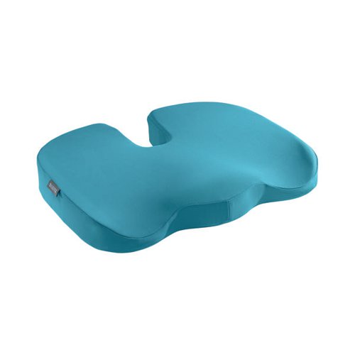 LEITZ ERGO COSY SEAT CUSHION 355X455X75MM CALM BLUE 52840061