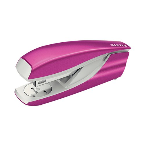 LEITZ NEXXT WOW METAL OFFICE STAPLER PINK METALLIC 55021023