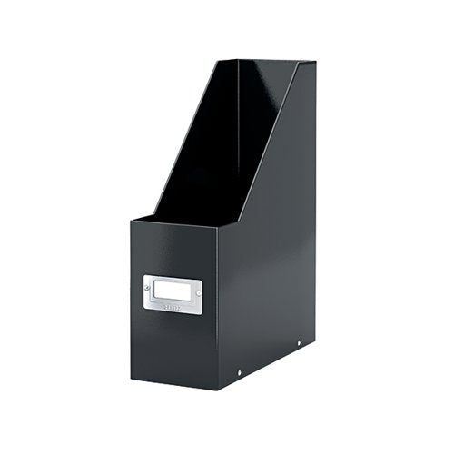 LEITZ CLICK AND STORE MAGAZINE FILE BLACK (BACK AND FRONT LA