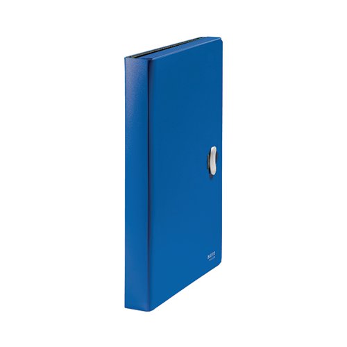 LEITZ RECYCLE EXPANDING CONCERTINA PROJECT FILE A4 PP BLUE (
