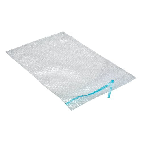 JIFFY BUBBLE FILM BAG 130X185MM CLEAR (PACK OF 500) BBAG3810