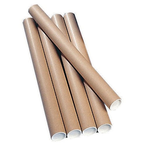 POSTAL TUBE 890X76MM BROWN KRAFT (PACK OF 12) PT-076-15-0890