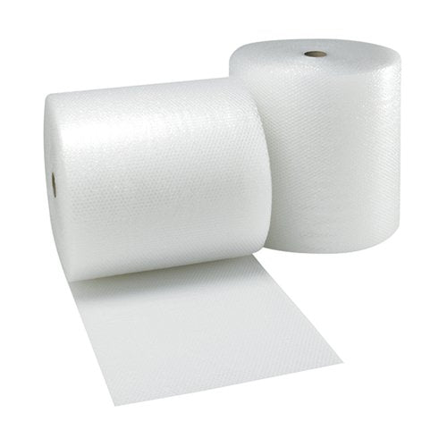 JIFFY BUBBLE FILM ROLL 1500MMX100M SMALL CELL CLEAR JB-S20L-