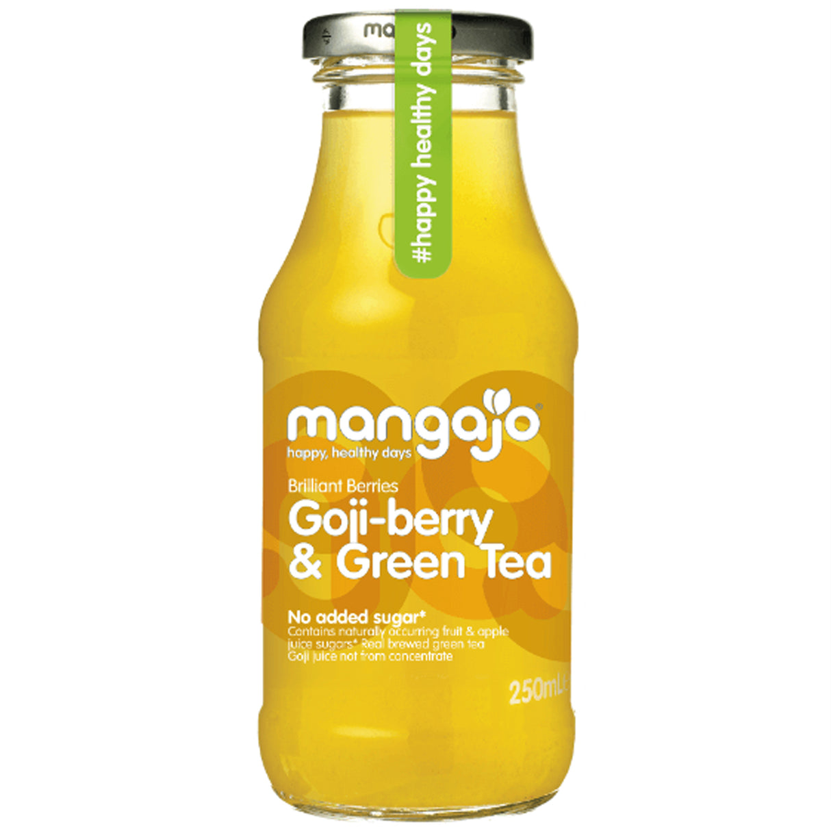 MANGAJO GOJI BERRY & GREEN TEA (250ml) x 12