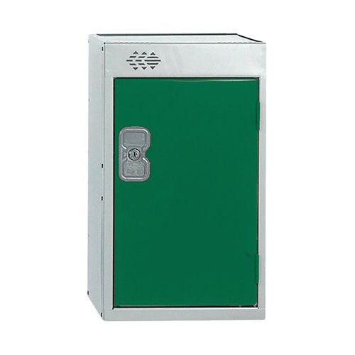 ONE COMPARTMENT QUARTO LOCKER 300X450X511MM GREEN DOOR MC000
