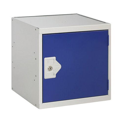 ONE COMPARTMENT CUBE LOCKER 380X380X380MM BLUE DOOR MC00091