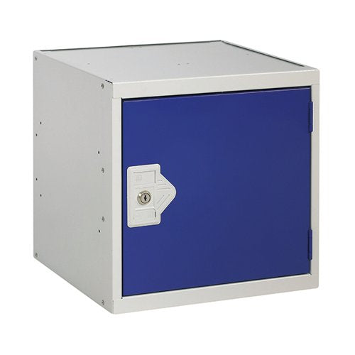 ONE COMPARTMENT CUBE LOCKER 450X450X450MMM BLUE DOOR MC00097