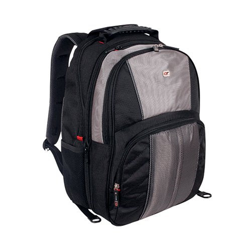 GINO FERRARI ASTOR LAPTOP BACKPACK BLACK GF502