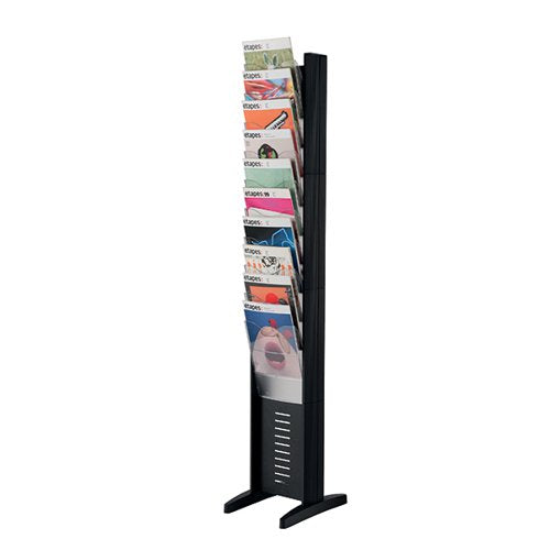 FAST PAPER A4 10 COMPARTMENT DISPLAY BLACK 278.01