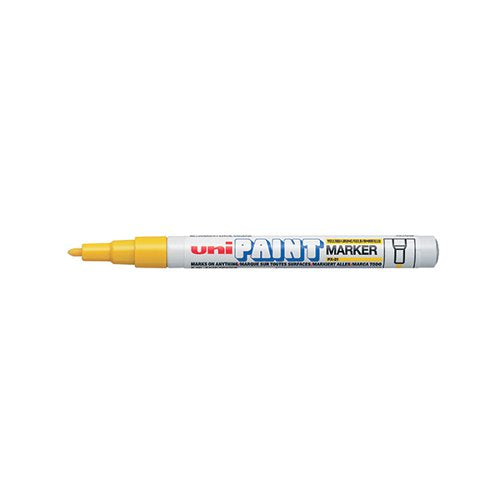 UNI-BALL UNIPAINT PX21 PAINT MARKER FINE YELLOW (12 PACK) 12